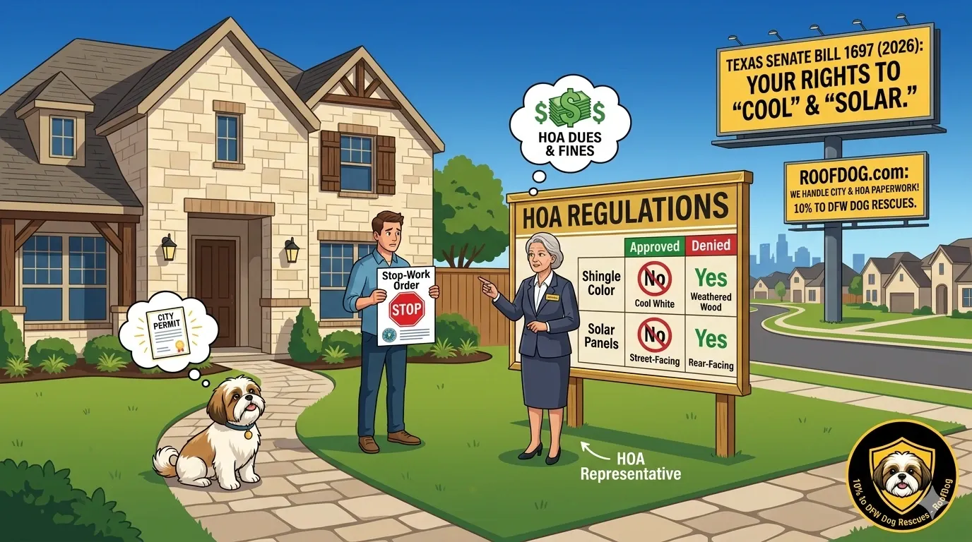 DFW Roofing Permits & HOA Battles: What You Must Know in 2026