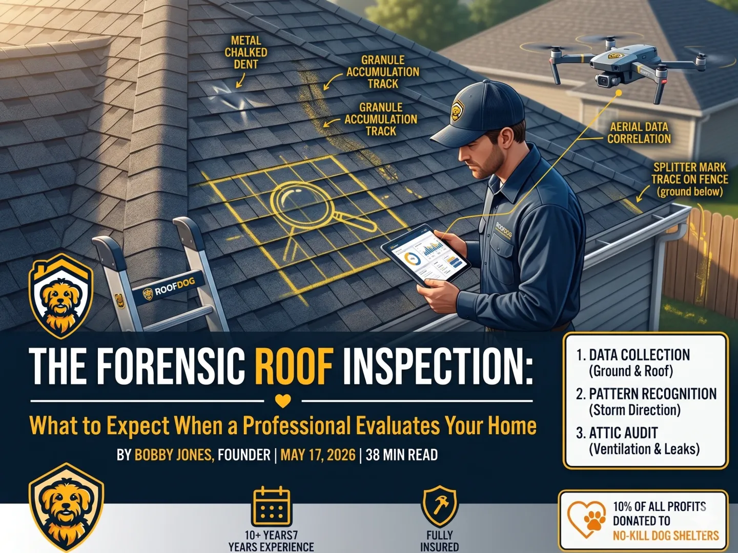 The Forensic Roof Inspection: What to Expect When a Professional Evaluates Your Home