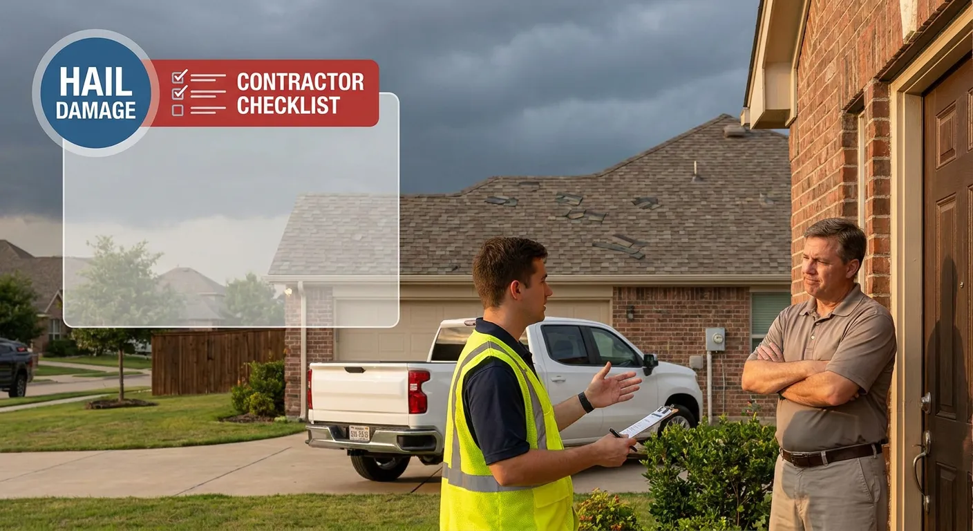 How to Avoid Roofing Scams After a DFW Hailstorm (2026 Guide)